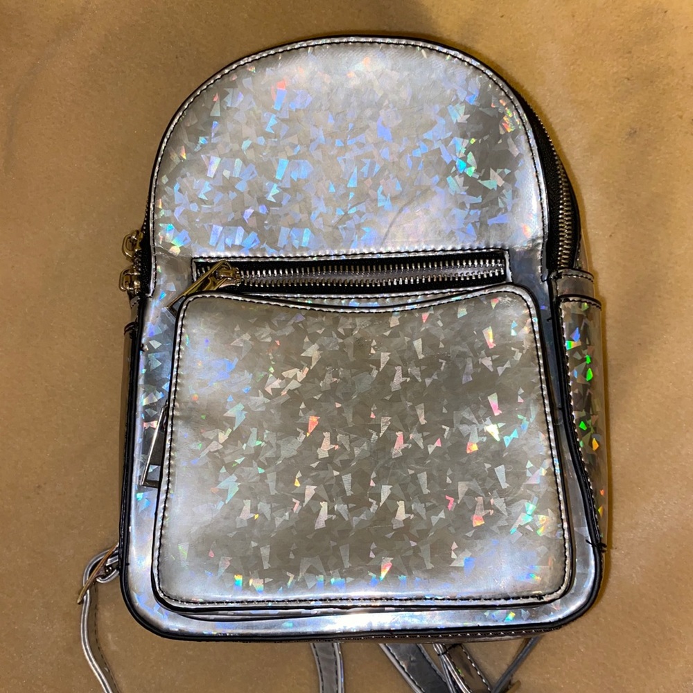 Current Mood Holographic Mini Backpack